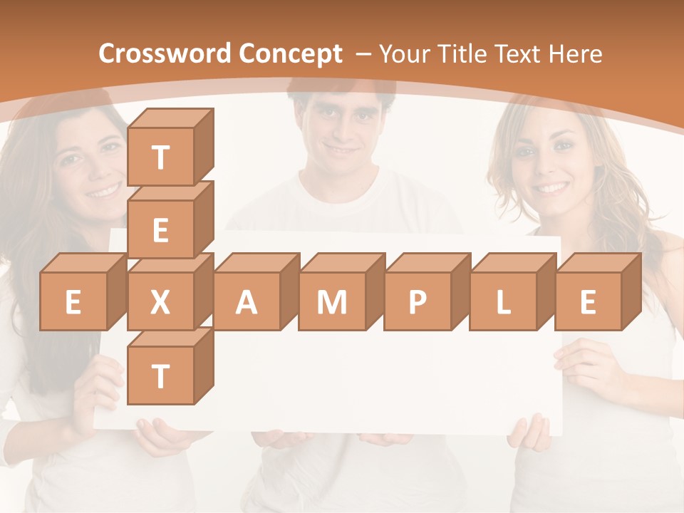 Demands Girl Message Board PowerPoint Template