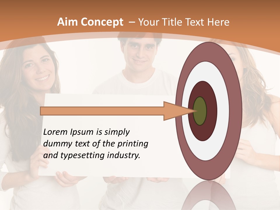 Demands Girl Message Board PowerPoint Template