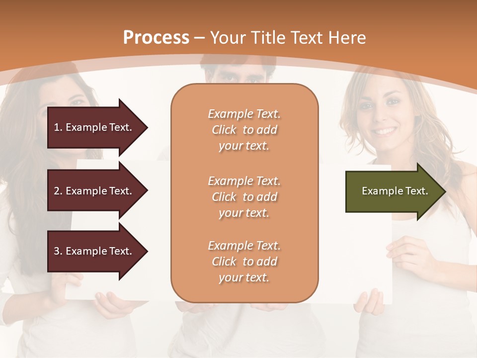 Demands Girl Message Board PowerPoint Template