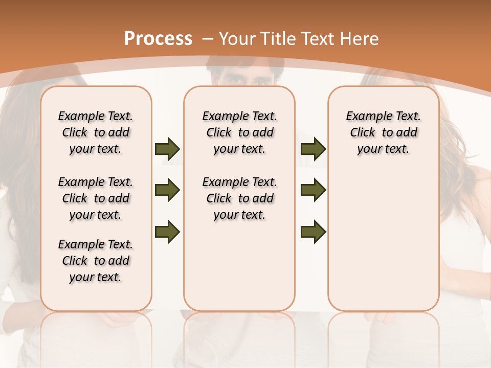 Demands Girl Message Board PowerPoint Template