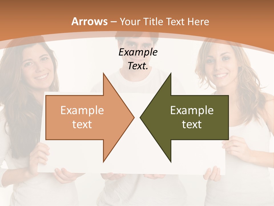 Demands Girl Message Board PowerPoint Template