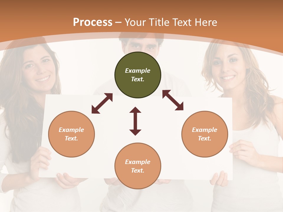 Demands Girl Message Board PowerPoint Template