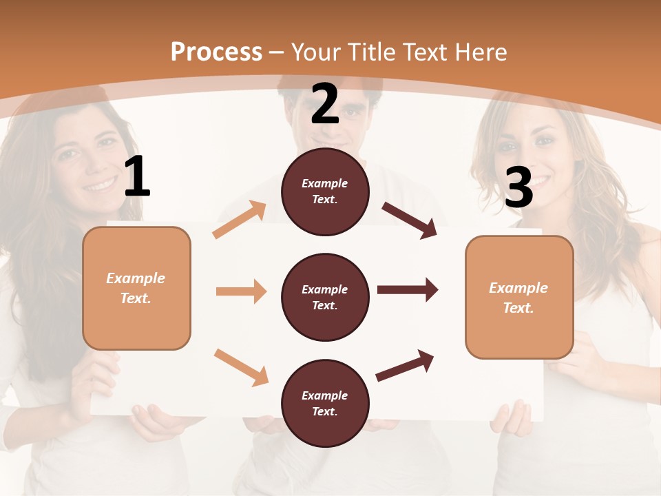 Demands Girl Message Board PowerPoint Template