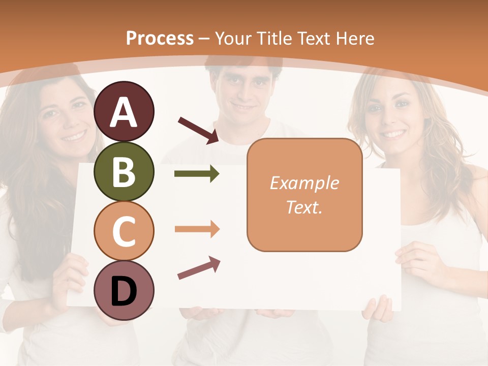 Demands Girl Message Board PowerPoint Template