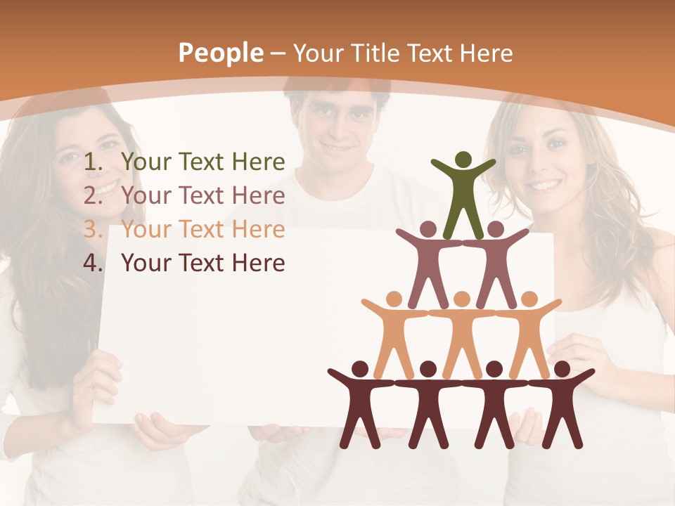 Demands Girl Message Board PowerPoint Template