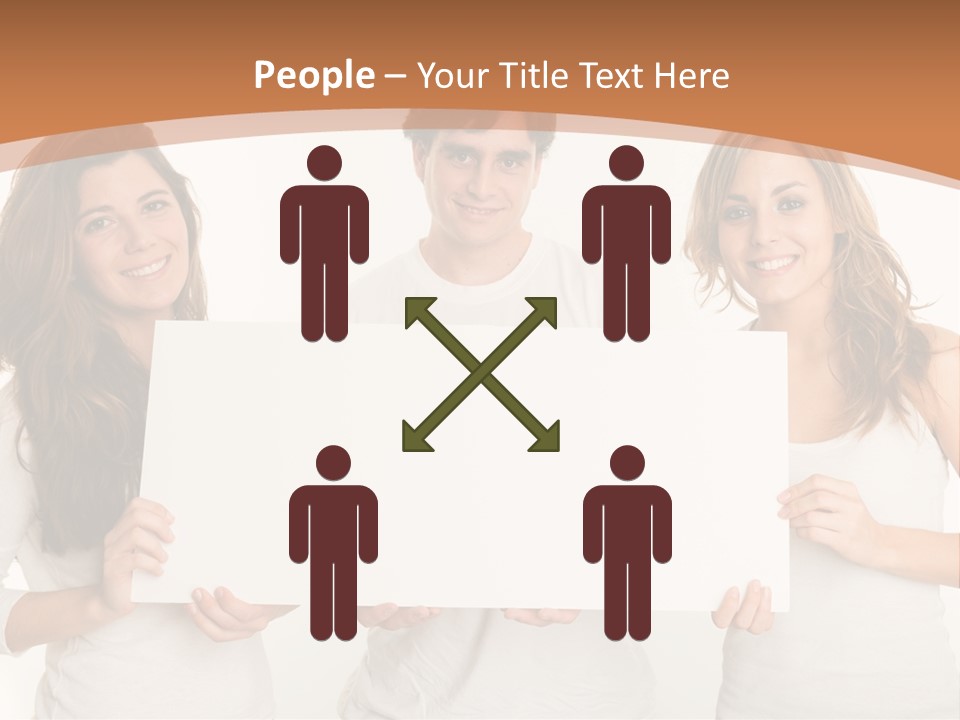 Demands Girl Message Board PowerPoint Template