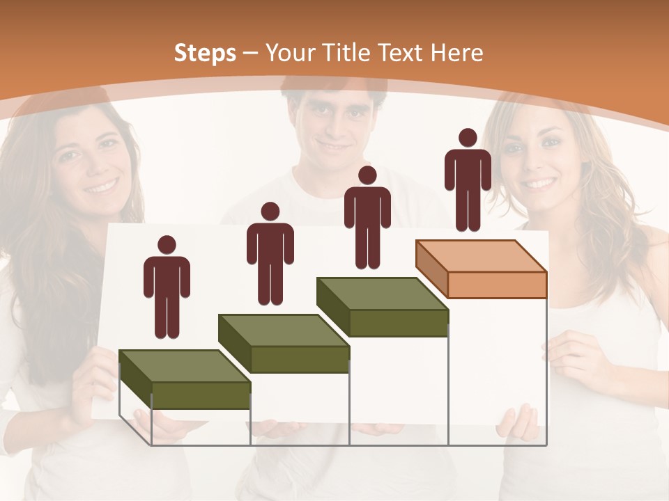 Demands Girl Message Board PowerPoint Template