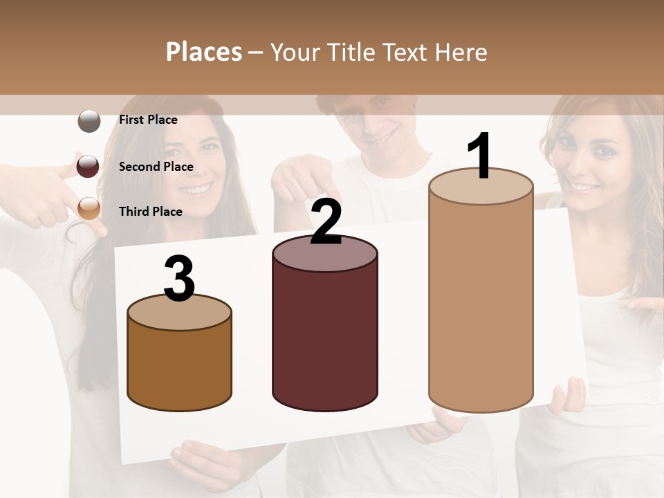 Copy Space Information Demonstration PowerPoint Template