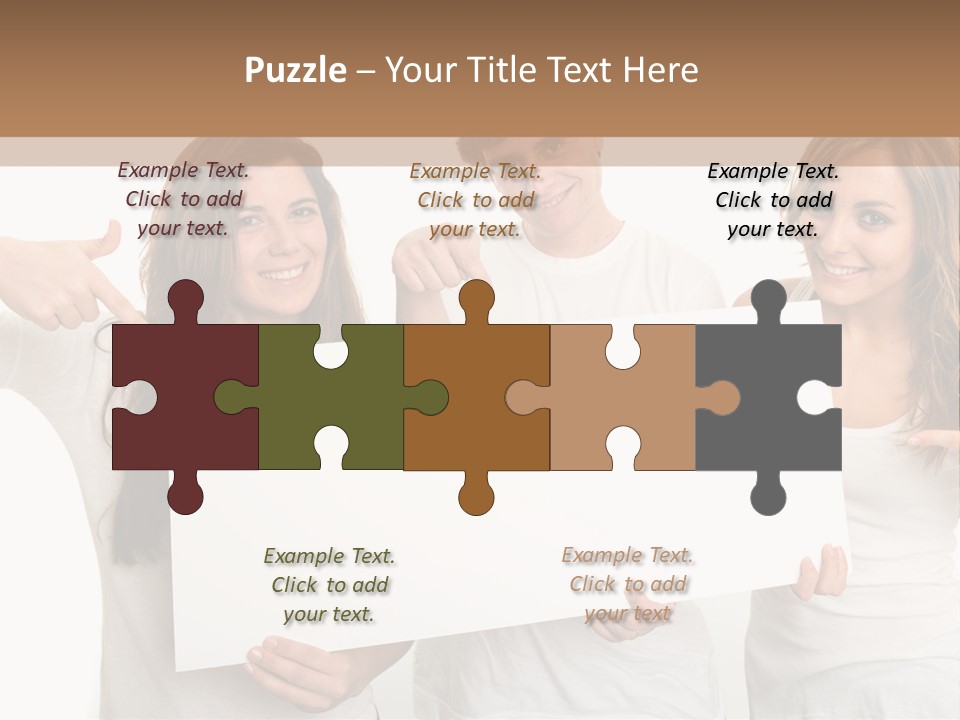 Copy Space Information Demonstration PowerPoint Template