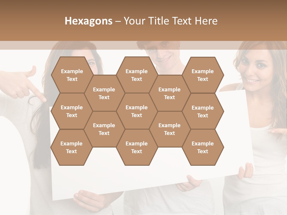 Copy Space Information Demonstration PowerPoint Template