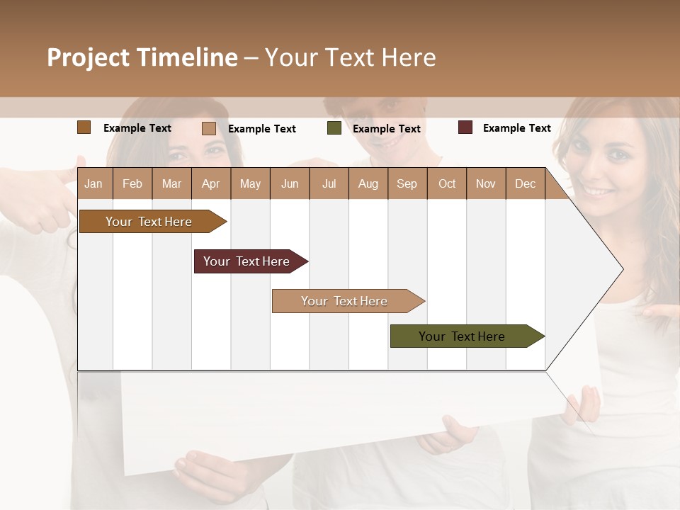 Copy Space Information Demonstration PowerPoint Template