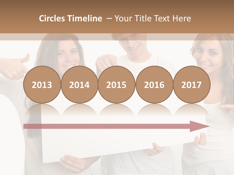 Copy Space Information Demonstration PowerPoint Template