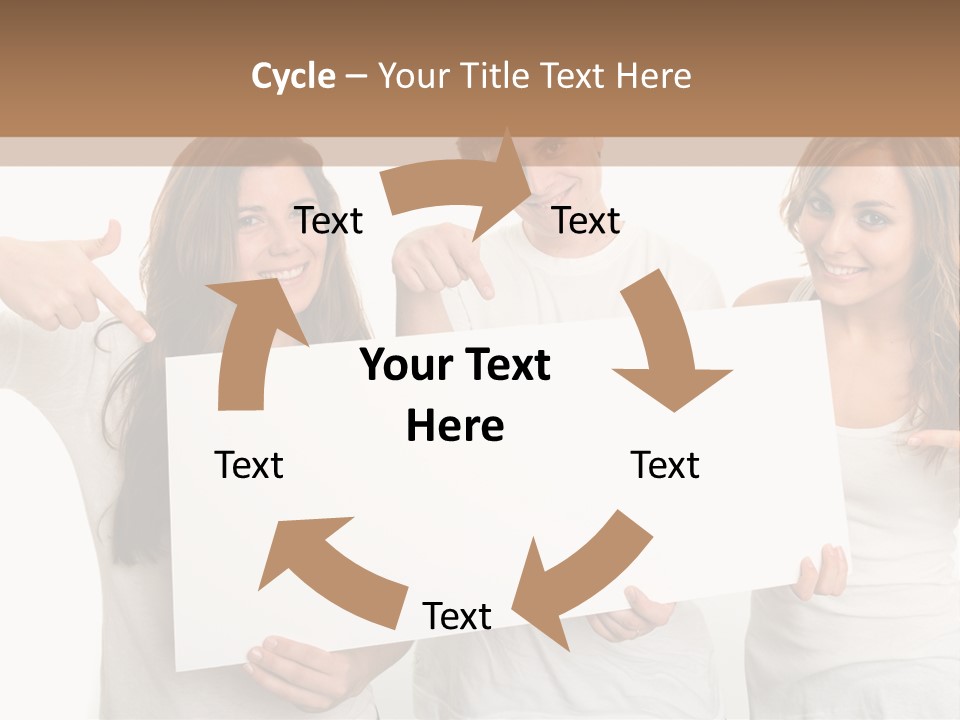 Copy Space Information Demonstration PowerPoint Template