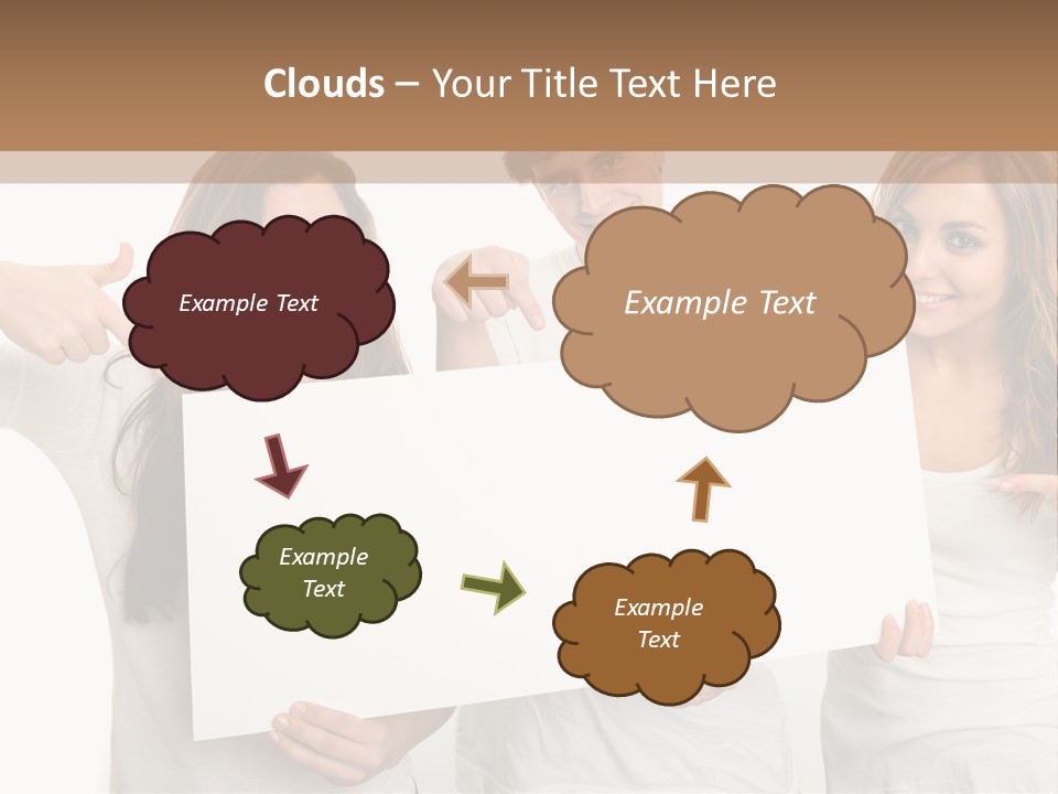 Copy Space Information Demonstration PowerPoint Template