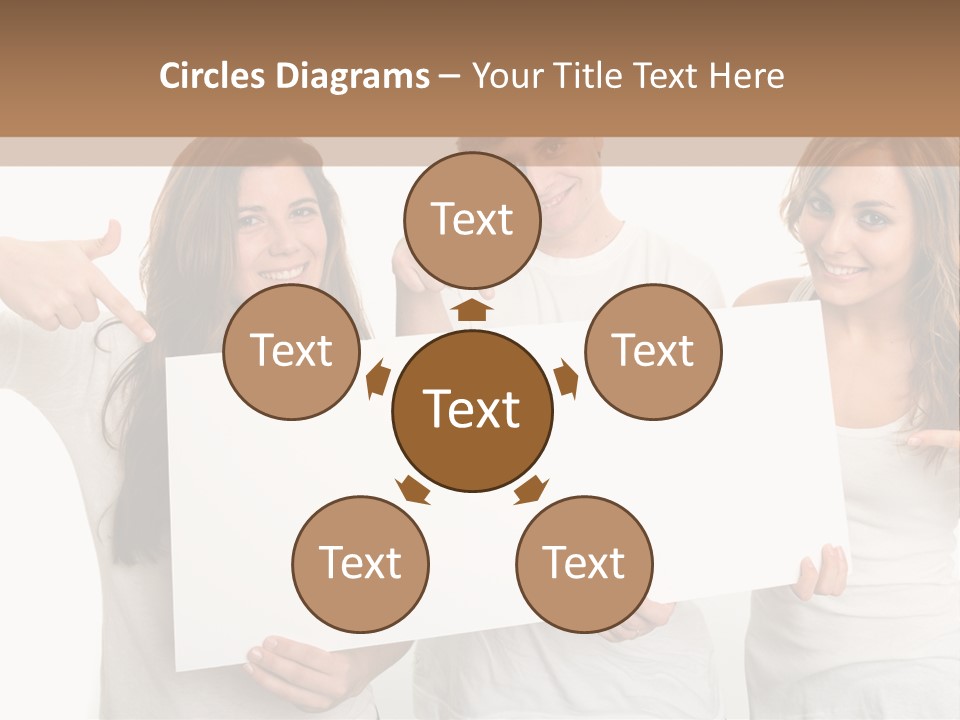 Copy Space Information Demonstration PowerPoint Template