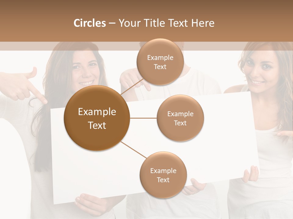 Copy Space Information Demonstration PowerPoint Template