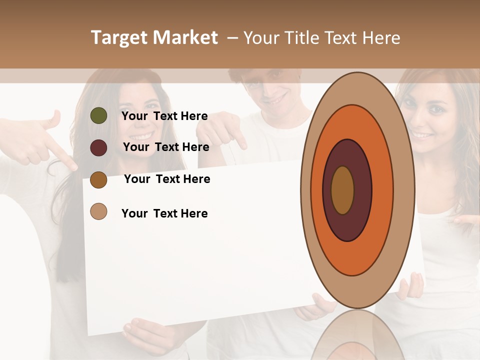Copy Space Information Demonstration PowerPoint Template
