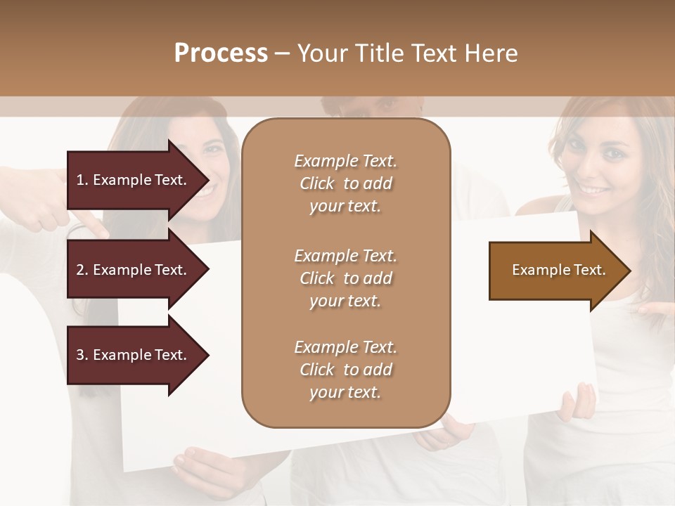 Copy Space Information Demonstration PowerPoint Template