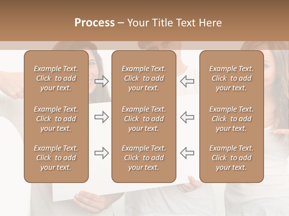 Copy Space Information Demonstration PowerPoint Template