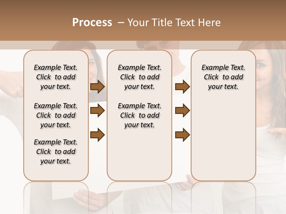 Copy Space Information Demonstration PowerPoint Template