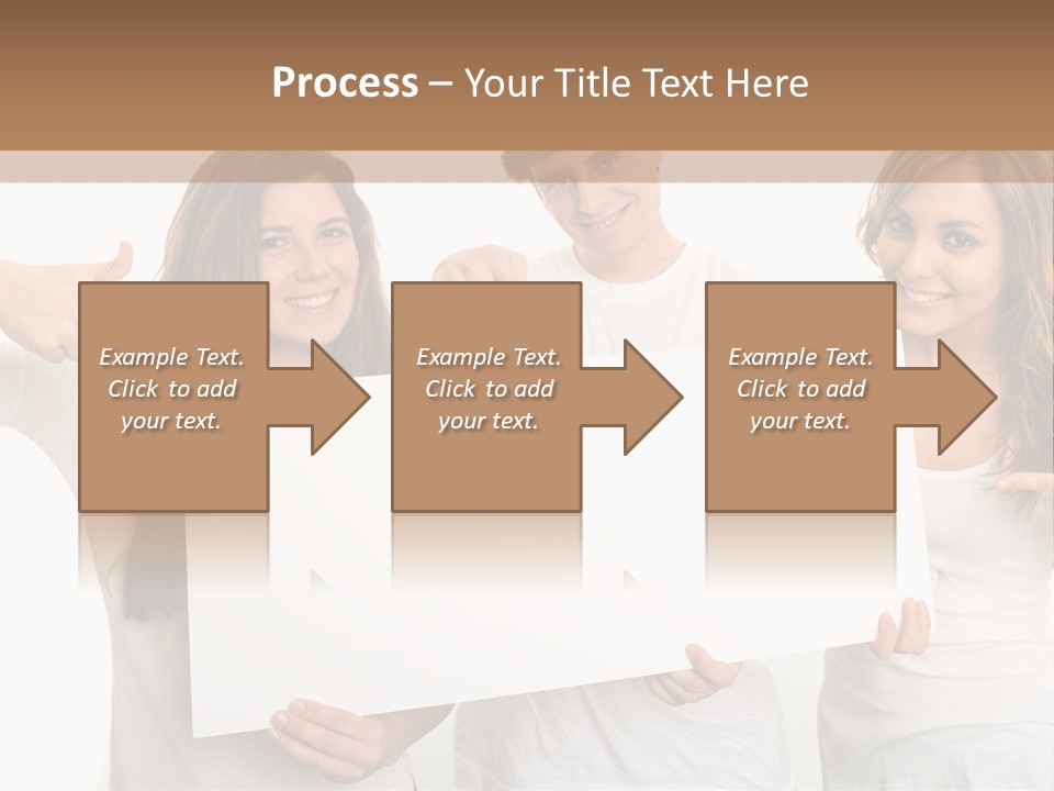 Copy Space Information Demonstration PowerPoint Template