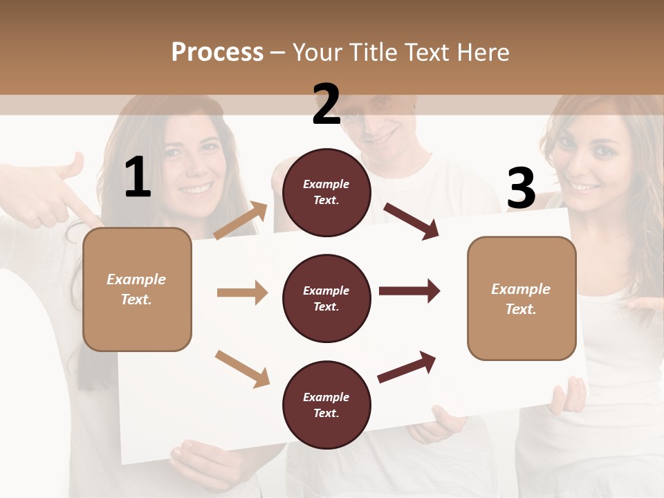 Copy Space Information Demonstration PowerPoint Template