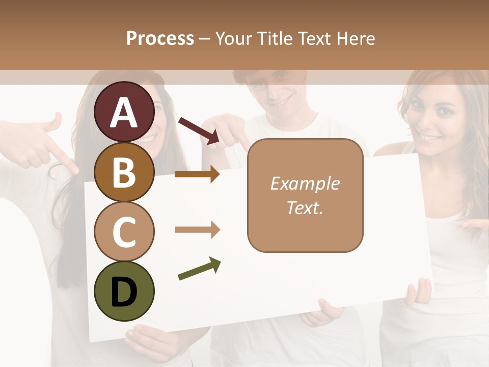 Copy Space Information Demonstration PowerPoint Template