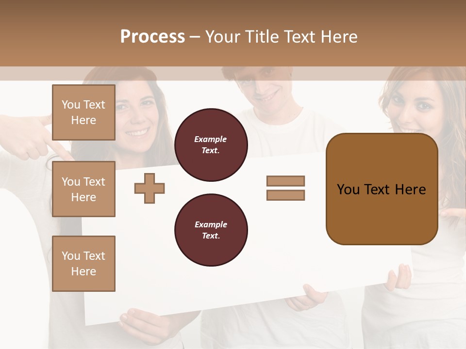 Copy Space Information Demonstration PowerPoint Template