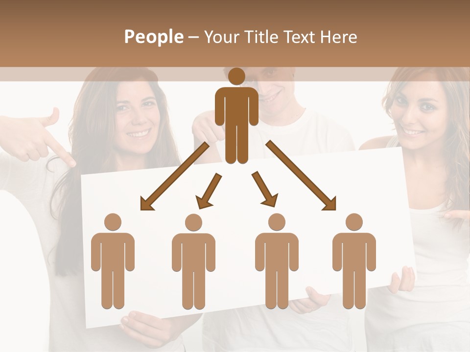 Copy Space Information Demonstration PowerPoint Template