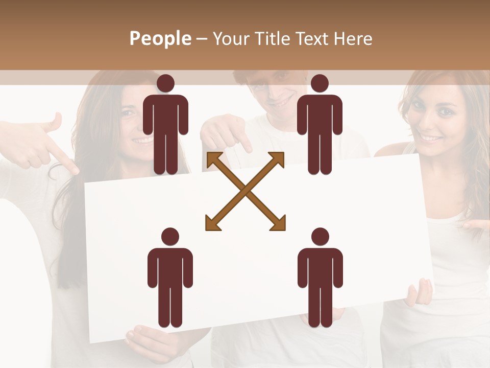 Copy Space Information Demonstration PowerPoint Template