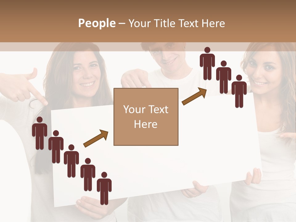 Copy Space Information Demonstration PowerPoint Template