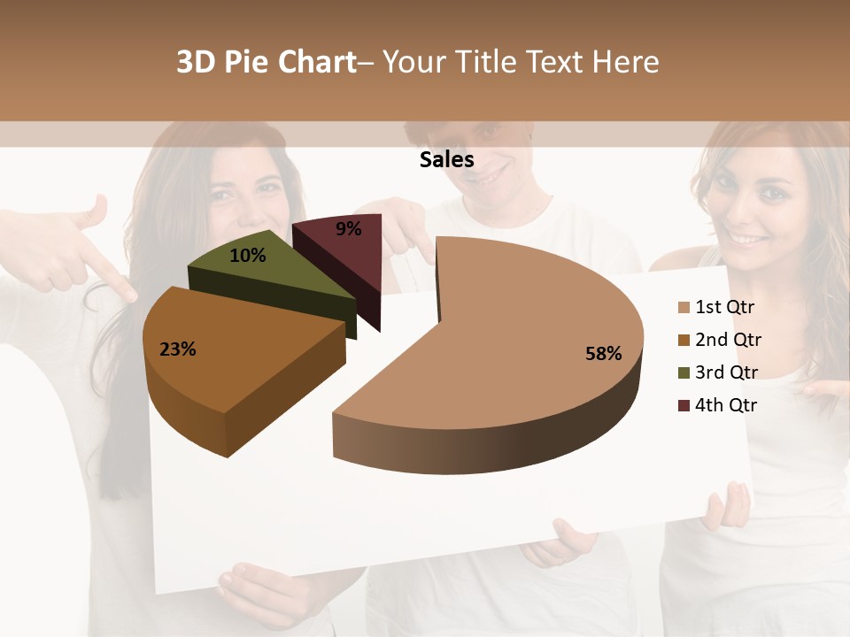 Copy Space Information Demonstration PowerPoint Template