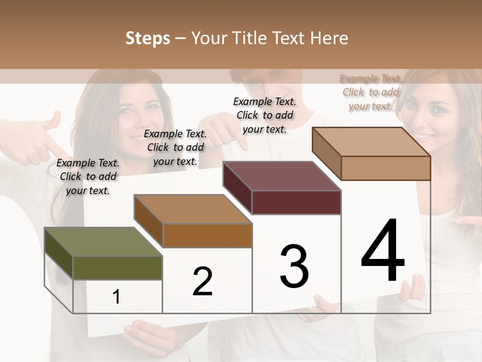 Copy Space Information Demonstration PowerPoint Template