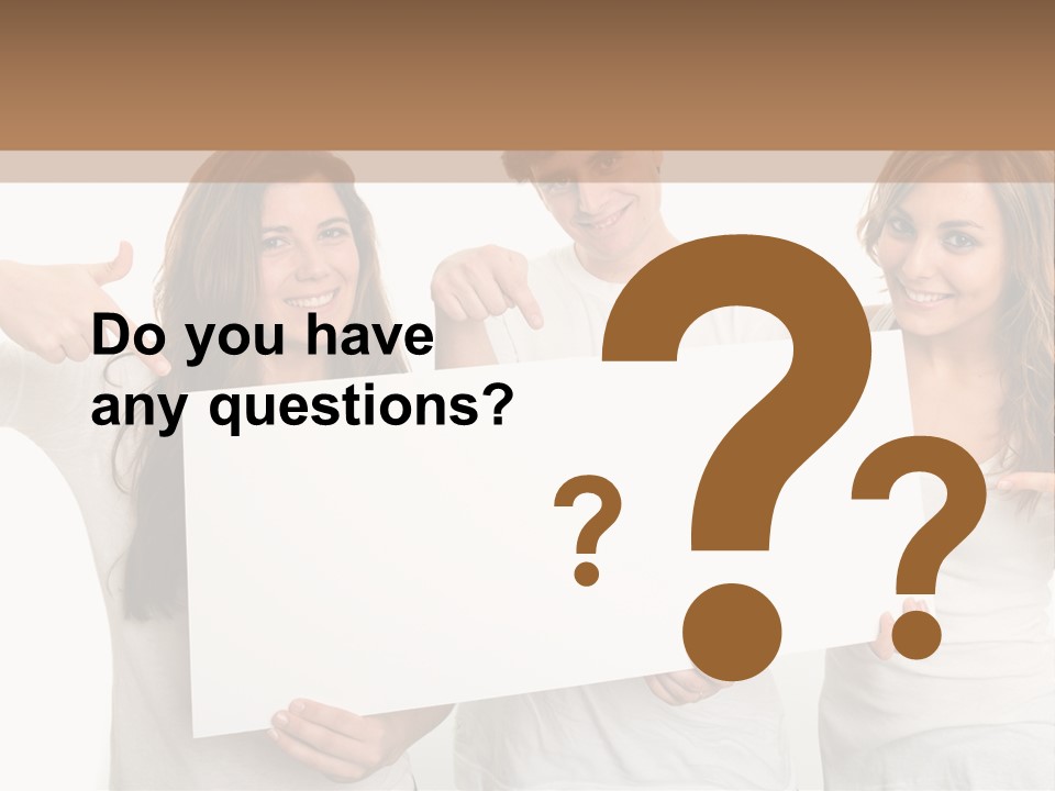 Copy Space Information Demonstration PowerPoint Template