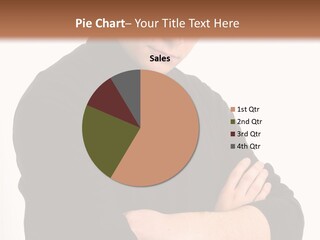 Portrait Emotion Determined PowerPoint Template