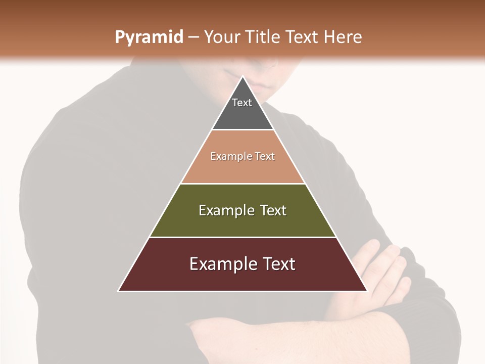 Portrait Emotion Determined PowerPoint Template