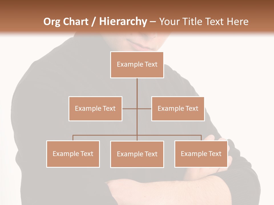 Portrait Emotion Determined PowerPoint Template