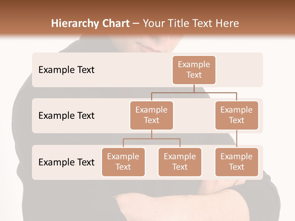 Portrait Emotion Determined PowerPoint Template