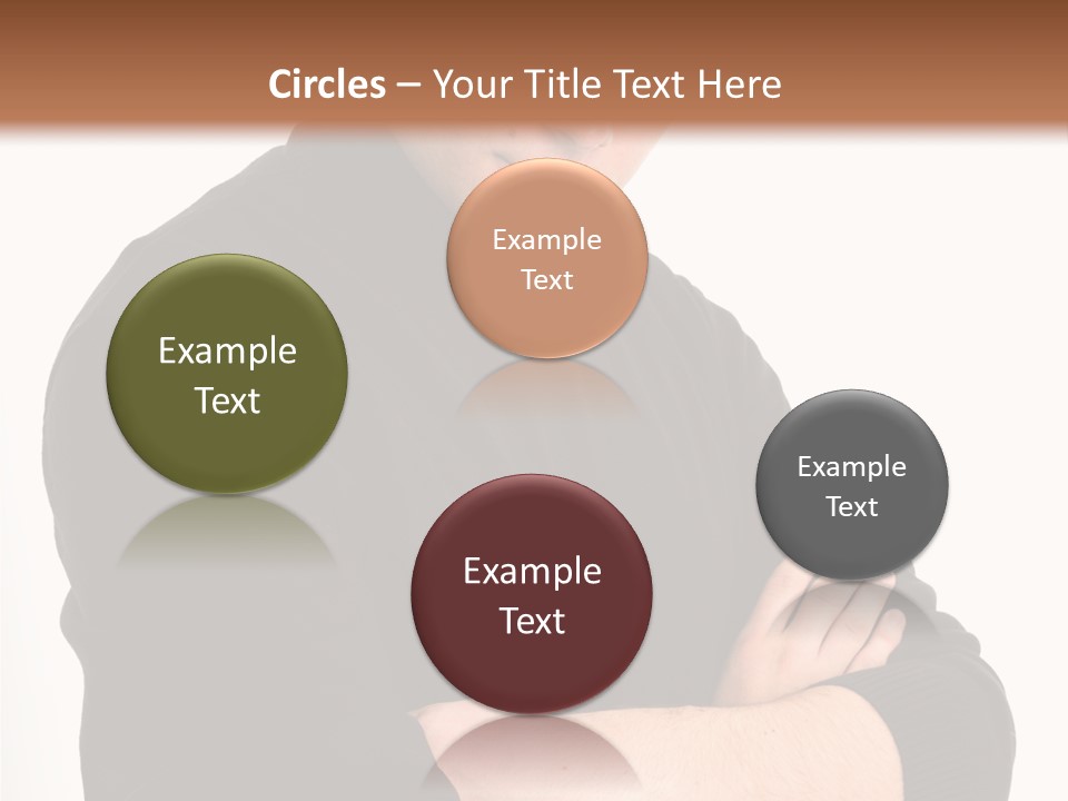 Portrait Emotion Determined PowerPoint Template