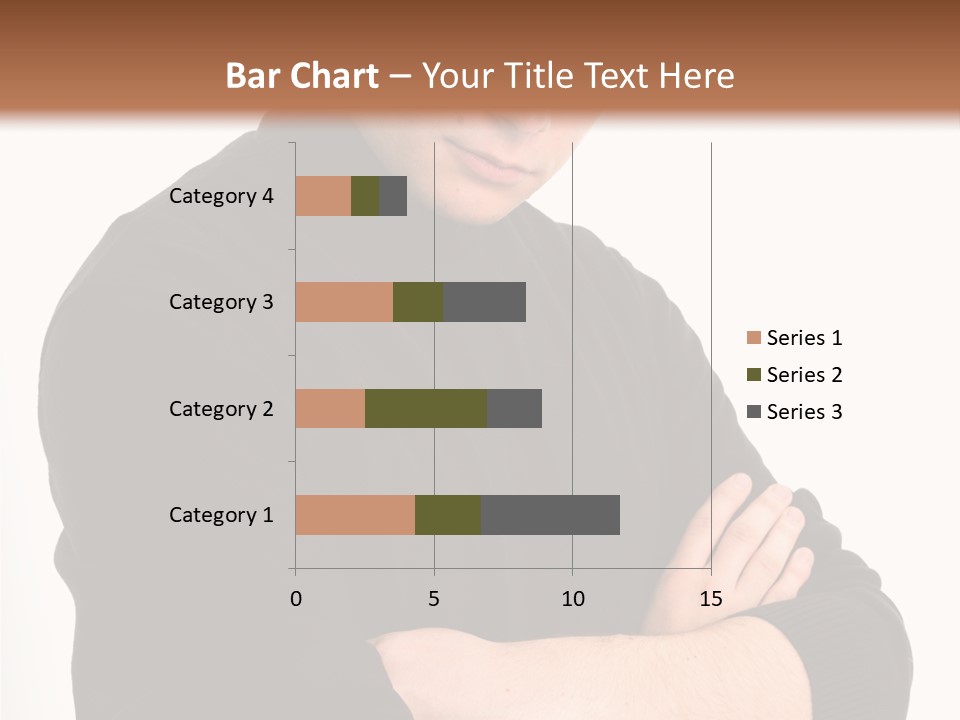 Portrait Emotion Determined PowerPoint Template