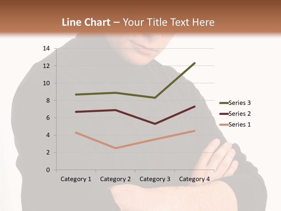 Portrait Emotion Determined PowerPoint Template