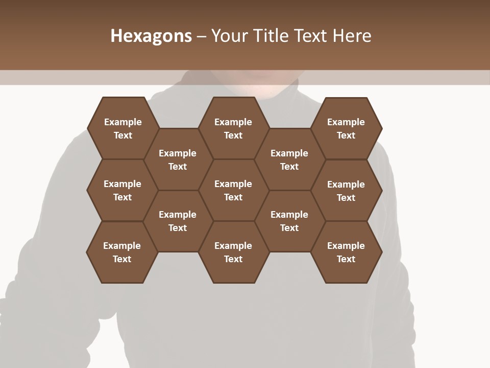 Expression Emotion Brown Eyes PowerPoint Template