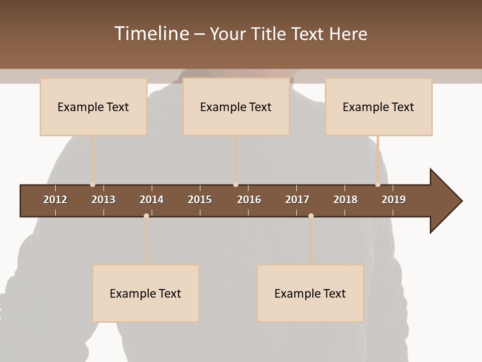 Expression Emotion Brown Eyes PowerPoint Template
