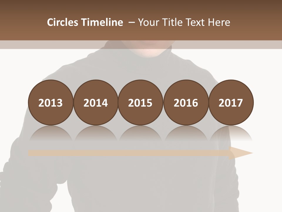 Expression Emotion Brown Eyes PowerPoint Template