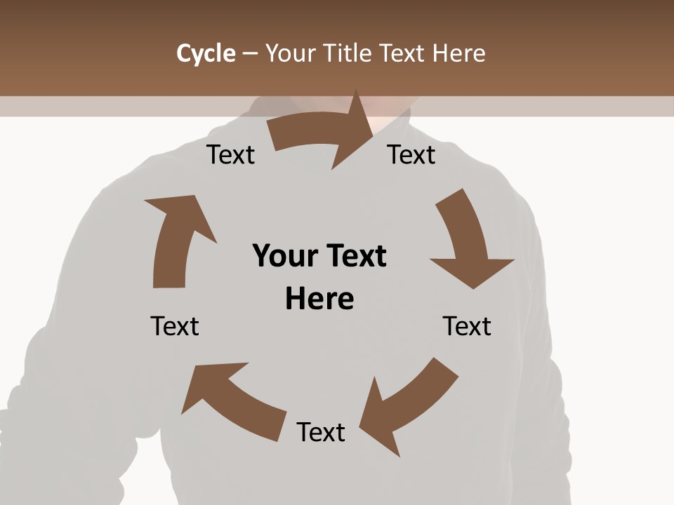 Expression Emotion Brown Eyes PowerPoint Template