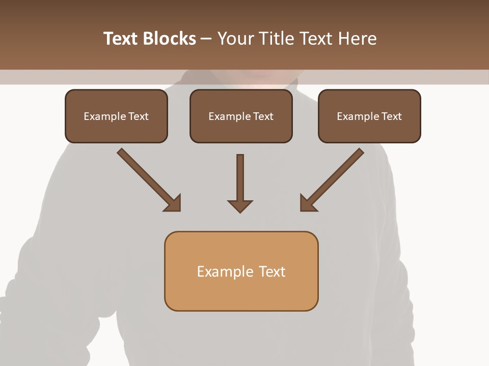 Expression Emotion Brown Eyes PowerPoint Template
