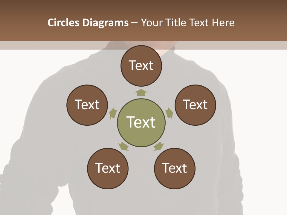 Expression Emotion Brown Eyes PowerPoint Template