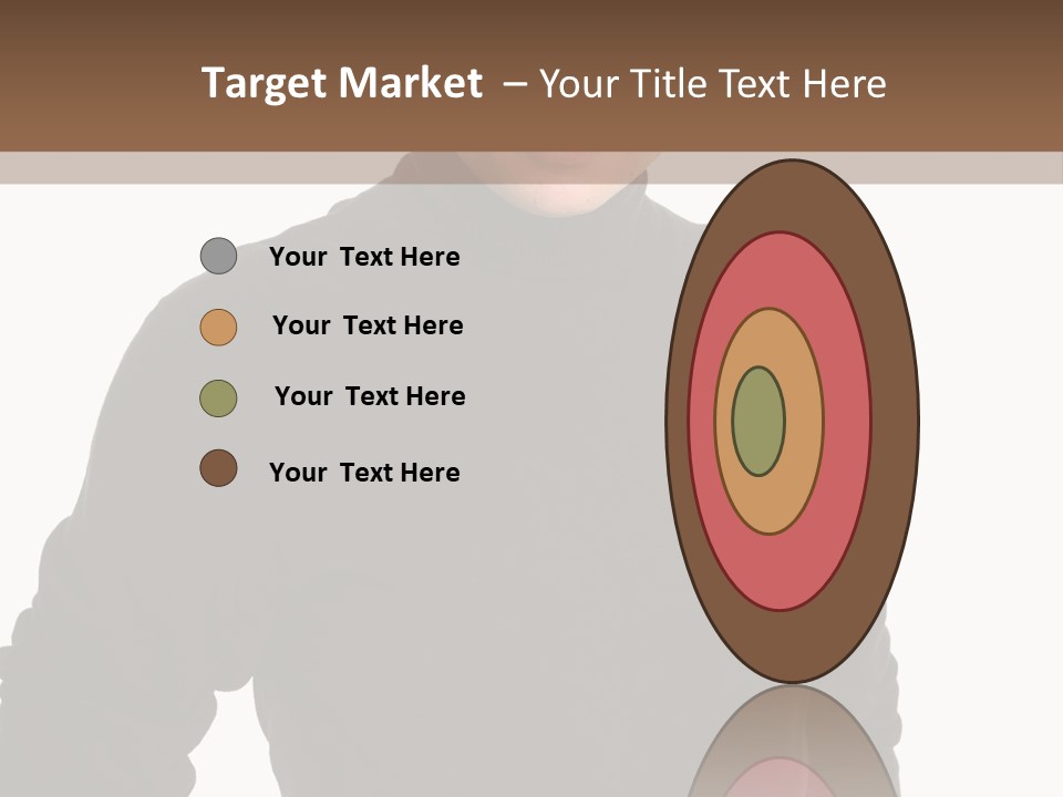 Expression Emotion Brown Eyes PowerPoint Template