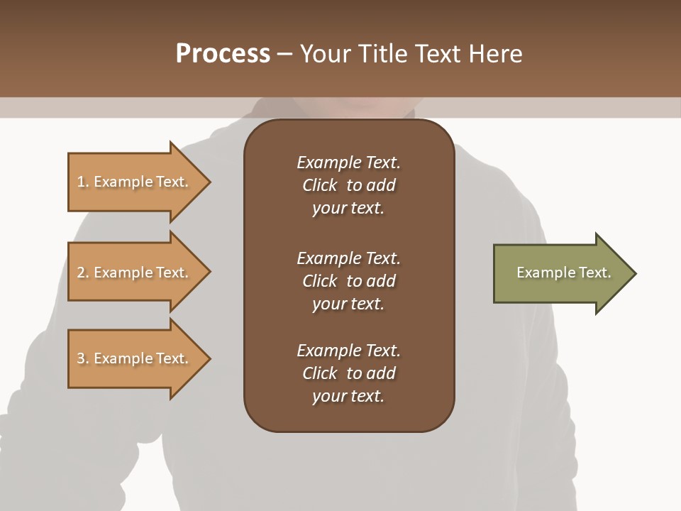 Expression Emotion Brown Eyes PowerPoint Template