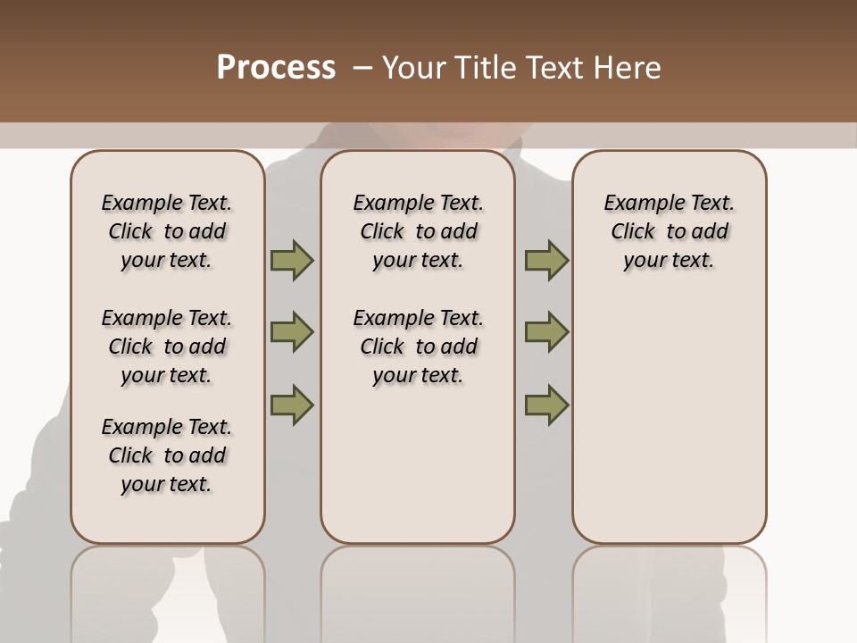 Expression Emotion Brown Eyes PowerPoint Template